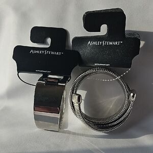Ashley Stewart Silver Bracelet Set